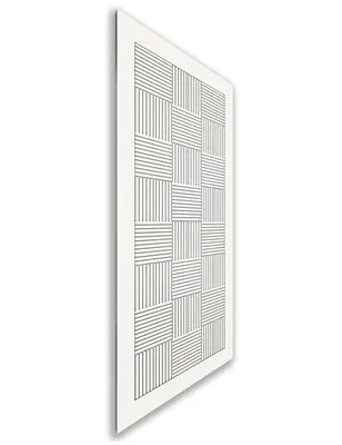 Holzschiebetür Nur Türblatt - Weiss Model 1015