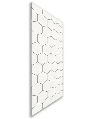 Holzschiebetür Nur Türblatt - Weiss Model 1018