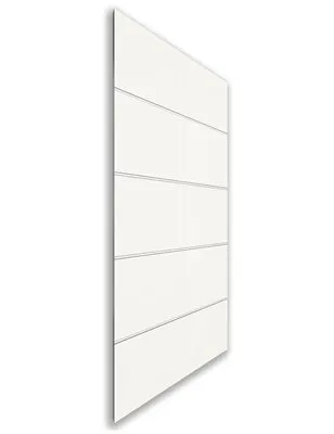 Holzschiebetür Nur Türblatt - Weiss Model 1031