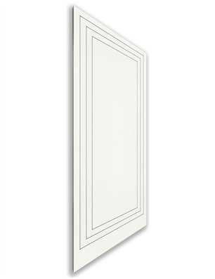 Holzschiebetür Nur Türblatt - Weiss  Model 1041