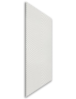 Holzschiebetür Nur Türblatt - Weiss  Model 1047