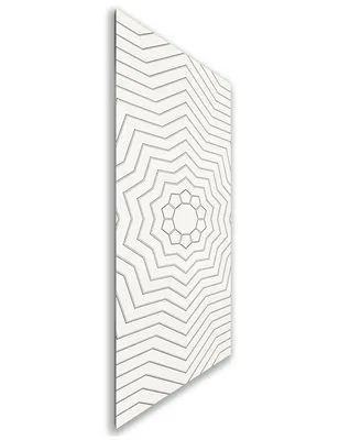 Holzschiebetür Nur Türblatt - Weiss Model 1049