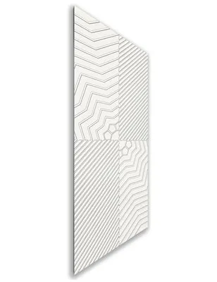 Holzschiebetür Nur Türblatt - Weiss Model 1050