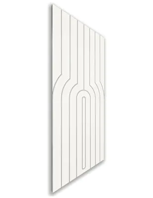 Holzschiebetür Nur Türblatt - Weiss Model 1056