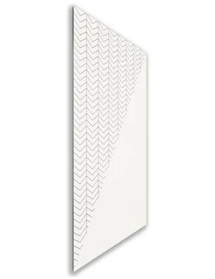 Holzschiebetür Nur Türblatt - Weiss Model 1078