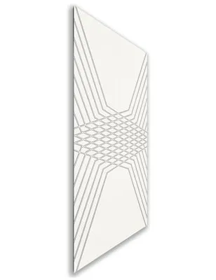 Holzschiebetür Nur Türblatt - Weiss Model 1084