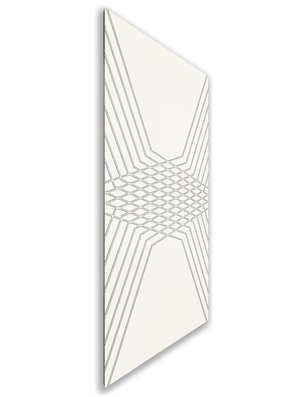 Holzschiebetür Nur Türblatt - Weiss  Model 1084