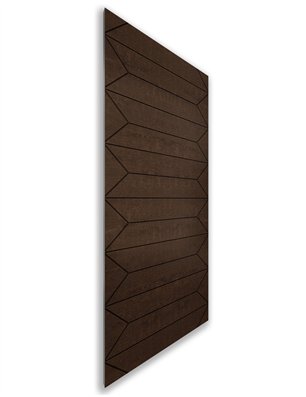 Holzschiebetür Nur Türblatt - Wenge  Model 1008