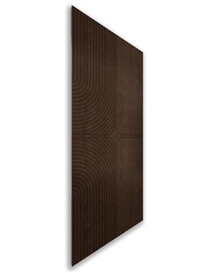 Holzschiebetür Nur Türblatt - Wenge  Model 1017