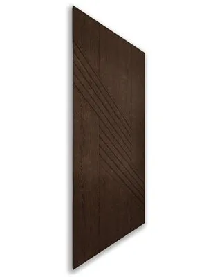 Holzschiebetür Nur Türblatt - Wenge Model 1019