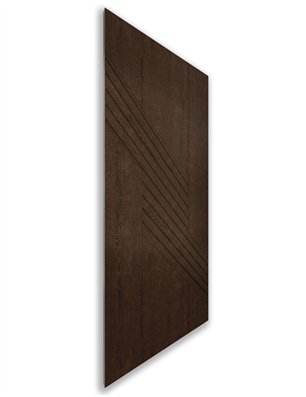 Holzschiebetür Nur Türblatt - Wenge  Model 1019