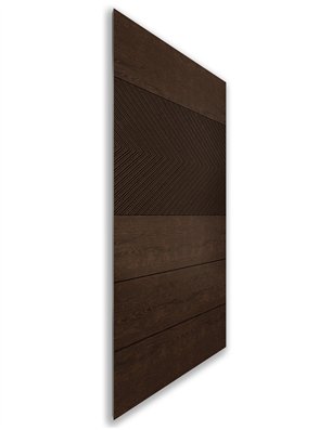 Holzschiebetür Nur Türblatt - Wenge  Model 1020