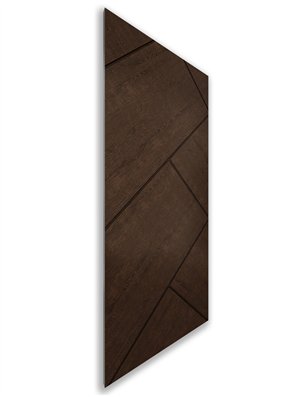 Holzschiebetür Nur Türblatt - Wenge  Model 1026