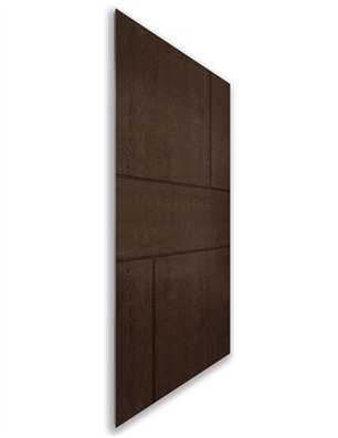 Holzschiebetür Nur Türblatt - Wenge  Model 1027