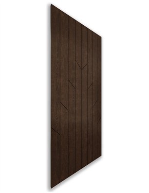 Holzschiebetür Nur Türblatt - Wenge  Model 1039