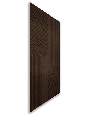 Holzschiebetür Nur Türblatt - Wenge  Model 1040