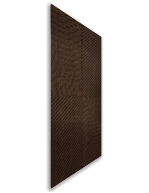 Holzschiebetür Nur Türblatt - Wenge  Model 1050