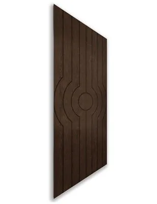 Holzschiebetür Nur Türblatt - Wenge Model 1055