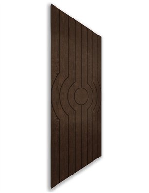Holzschiebetür Nur Türblatt - Wenge  Model 1055