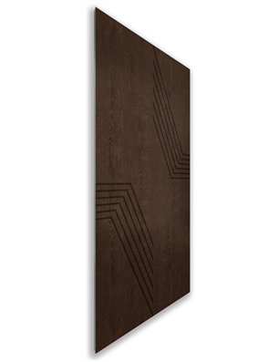 Holzschiebetür Nur Türblatt - Wenge  Model 1060