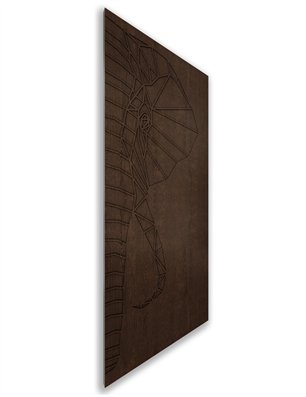 Holzschiebetür Nur Türblatt - Wenge  Model 1062