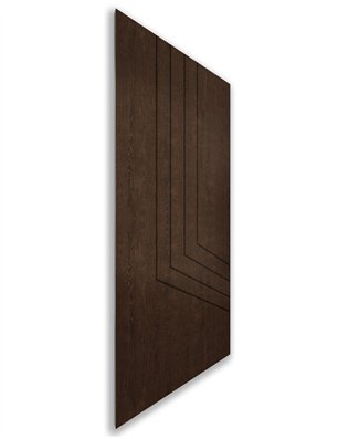 Holzschiebetür Nur Türblatt - Wenge  Model 1073