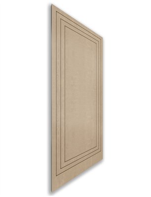 Holzschiebetür Nur Türblatt - Eiche  Model 1041