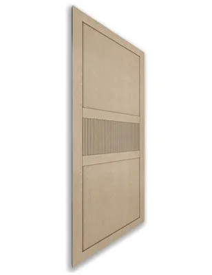 Holzschiebetür Nur Türblatt - Eiche Model 1042