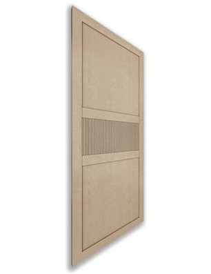 Holzschiebetür Nur Türblatt - Eiche  Model 1042