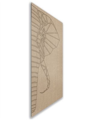 Holzschiebetür Nur Türblatt - Eiche  Model 1062