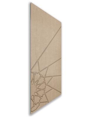 Holzschiebetür Nur Türblatt - Eiche  Model 1068