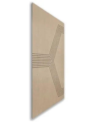 Holzschiebetür Nur Türblatt - Eiche Model 1079