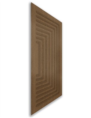 Holzschiebetür Nur Türblatt - Nussbaum  Model 1001