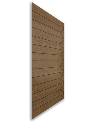 Holzschiebetür Nur Türblatt - Nussbaum  Model 1007