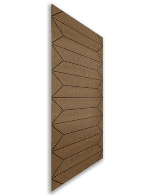 Holzschiebetür Nur Türblatt - Nussbaum  Model 1008