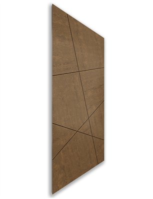 Holzschiebetür Nur Türblatt - Nussbaum  Model 1011