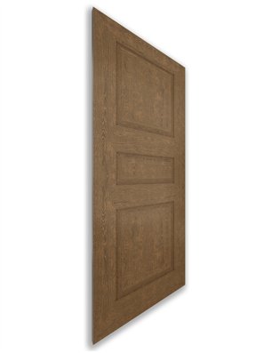 Holzschiebetür Nur Türblatt - Nussbaum  Model 1021