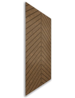 Holzschiebetür Nur Türblatt - Nussbaum  Model 1024