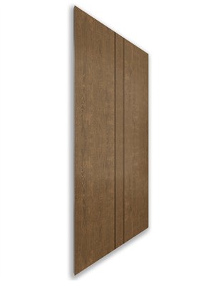 Holzschiebetür Nur Türblatt - Nussbaum  Model 1030