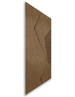 Holzschiebetür Nur Türblatt - Nussbaum  Model 1033