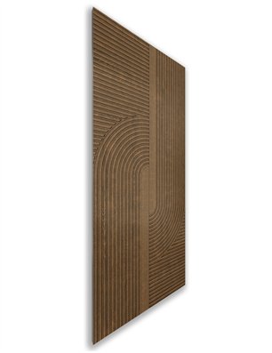 Holzschiebetür Nur Türblatt - Nussbaum  Model 1040