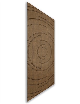 Holzschiebetür Nur Türblatt - Nussbaum  Model 1046