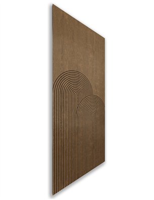 Holzschiebetür Nur Türblatt - Nussbaum  Model 1057