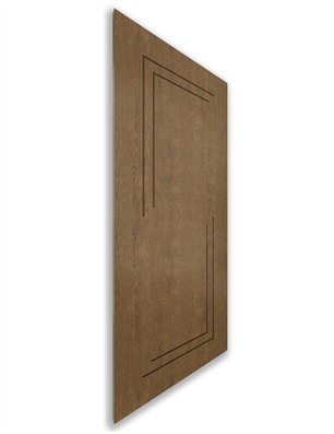 Holzschiebetür Nur Türblatt - Nussbaum  Model 1065