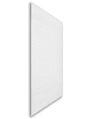 Holzschiebetür Nur Türblatt - Weiss 3D Model 1002