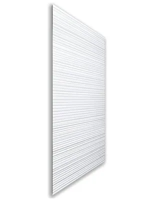 Holzschiebetür Nur Türblatt - Weiss 3D Model 1011