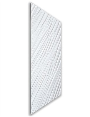 Holzschiebetür Nur Türblatt - Weiss 3D  Model 1018