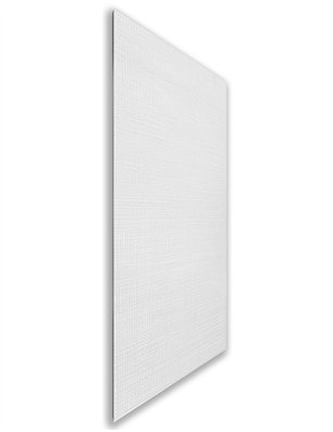 Holzschiebetür Nur Türblatt - Weiss 3D  Model 1019