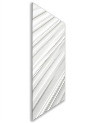 Holzschiebetür Nur Türblatt - Weiss 3D  Model 1022