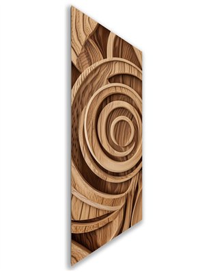 Holzschiebetür Nur Türblatt - Holzkunst  Model 1004